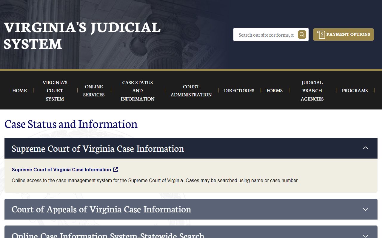 Scott County court records after arrest Virginia case information portal